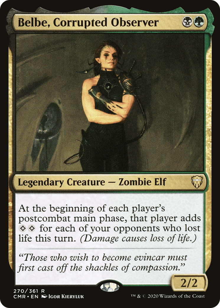 Belbe, Corrupted Observer [Commander Legends] Foil