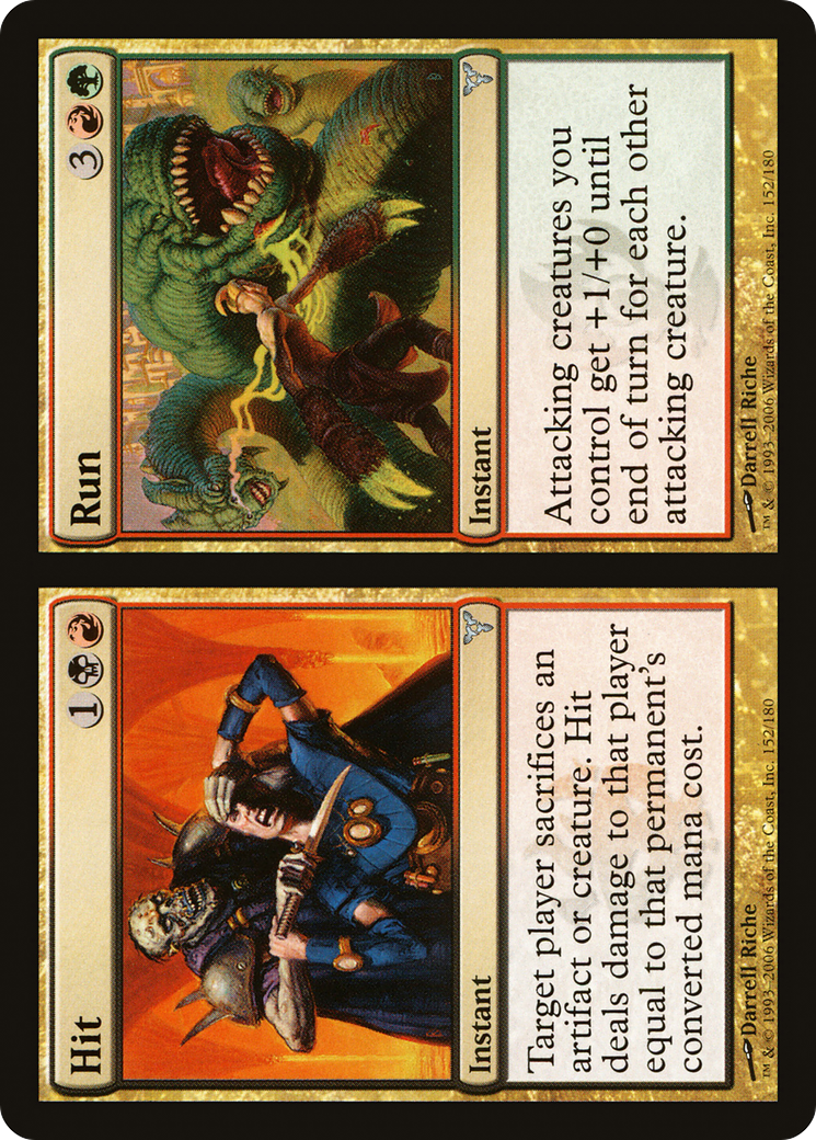 Hit // Run [Dissension] Foil