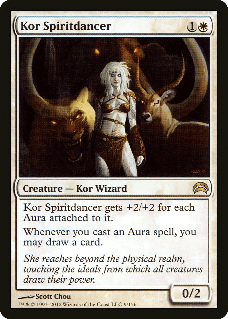 Kor Spiritdancer (009) [Planechase 2012]  Foil