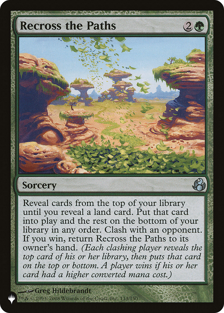 Recross the Paths |  (MOR-133) [The List]