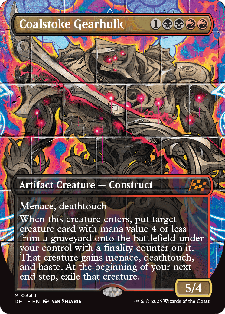Coalstoke Gearhulk |  Foil (349) [Aetherdrift]