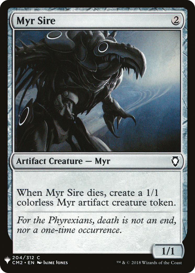 Myr Sire |  (CM2-204) [The List]