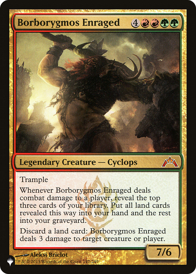 Borborygmos Enraged |  (GTC-147) [The List]