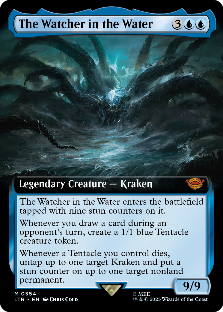 The Watcher in the Water (Extended Art) [The Lord of the Rings: Tales of Middle-Earth] Foil