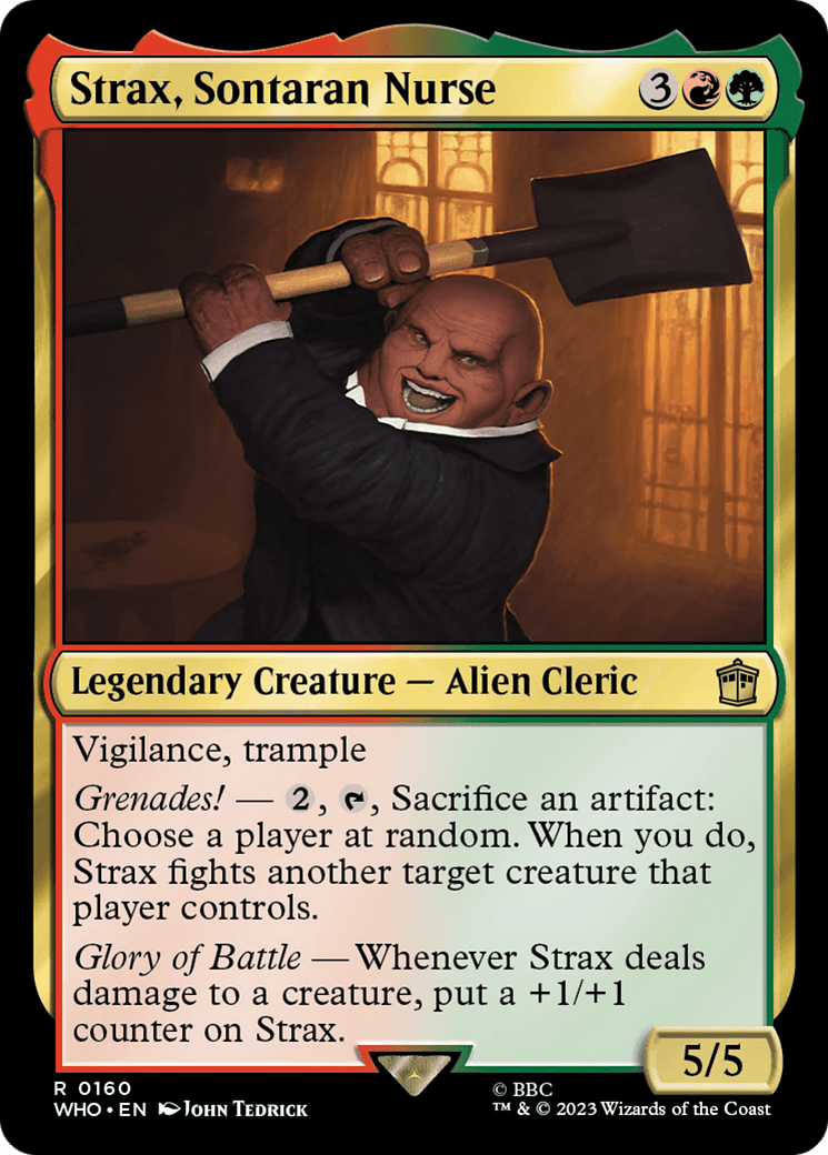 Strax, Sontaran Nurse [Doctor Who] Foil