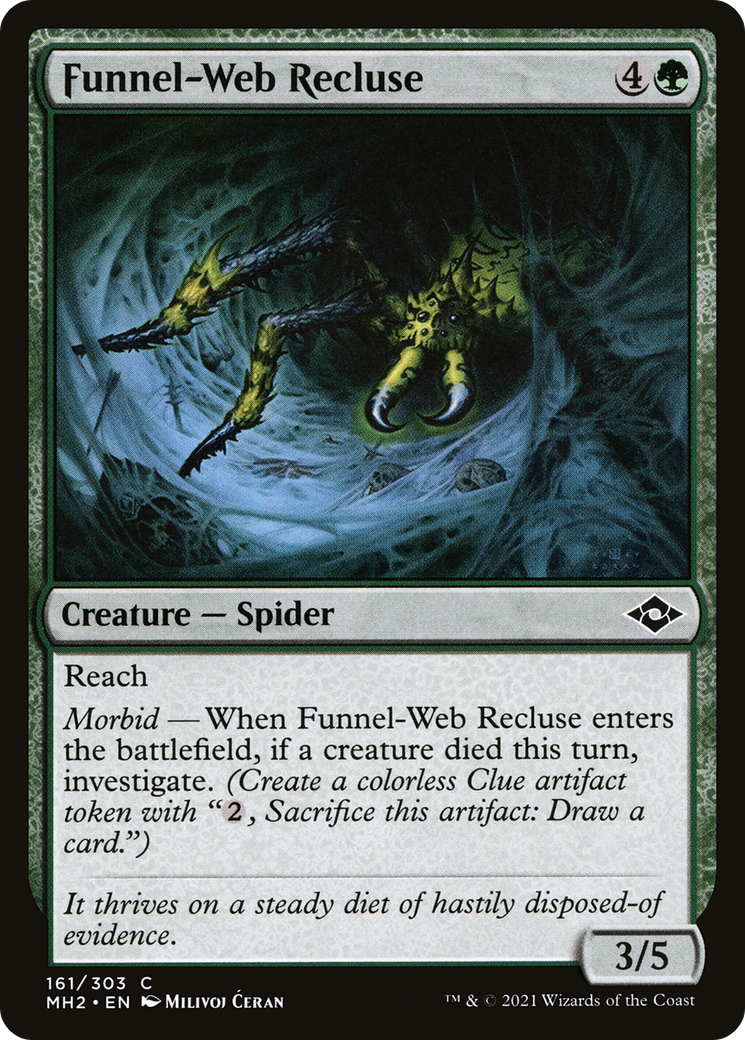 Funnel-Web Recluse [Modern Horizons 2] Foil