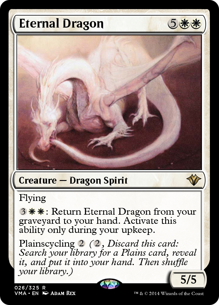 Eternal Dragon (VMA-026) - Vintage Masters