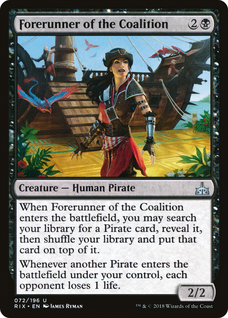 Forerunner of the Coalition [Rivals of Ixalan] Foil
