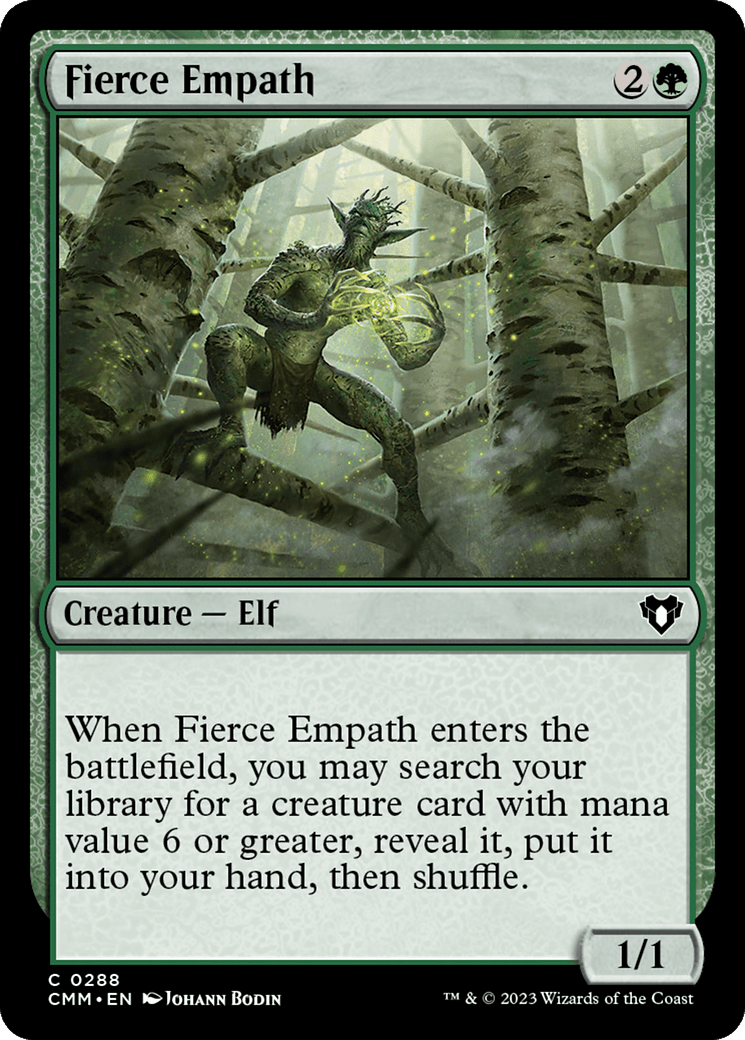 Fierce Empath [Commander Masters] Foil