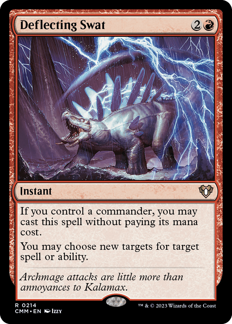 Deflecting Swat [Commander Masters] Foil