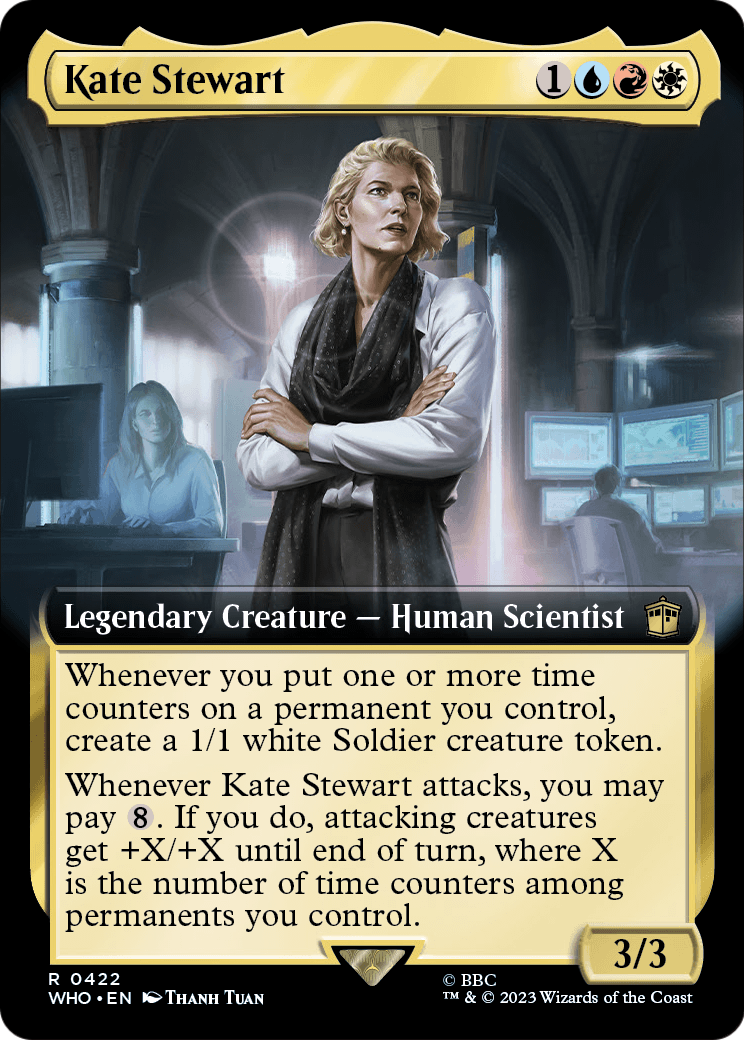 Kate Stewart (Extended Art) [Doctor Who] Foil