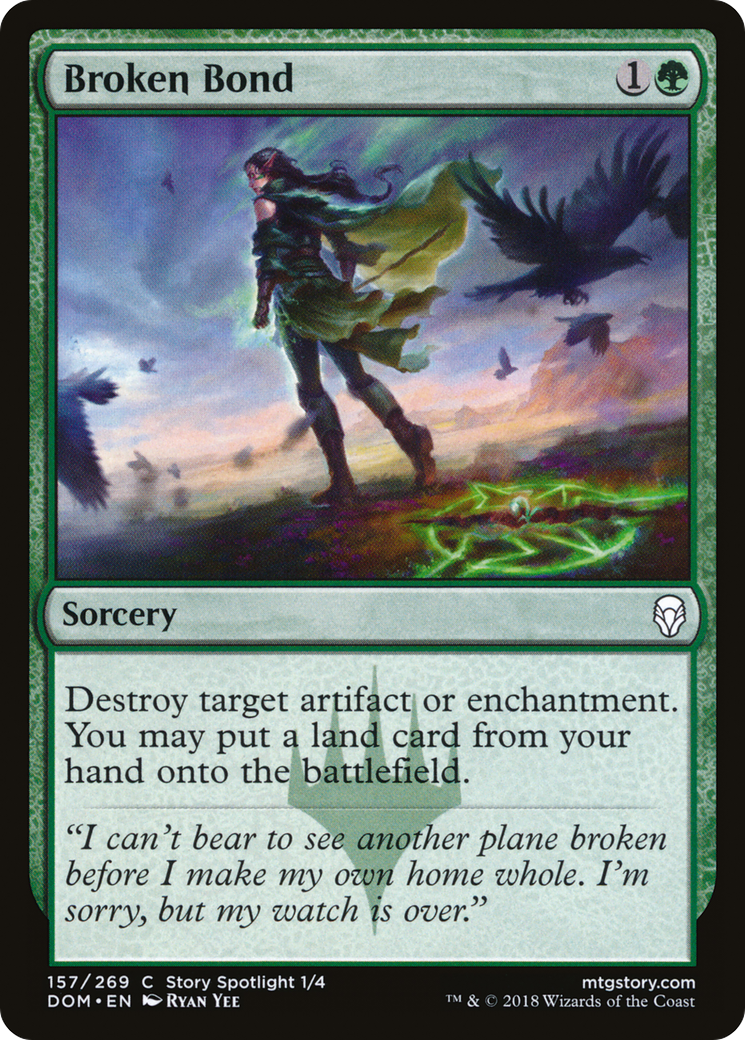 Broken Bond [Dominaria] Foil