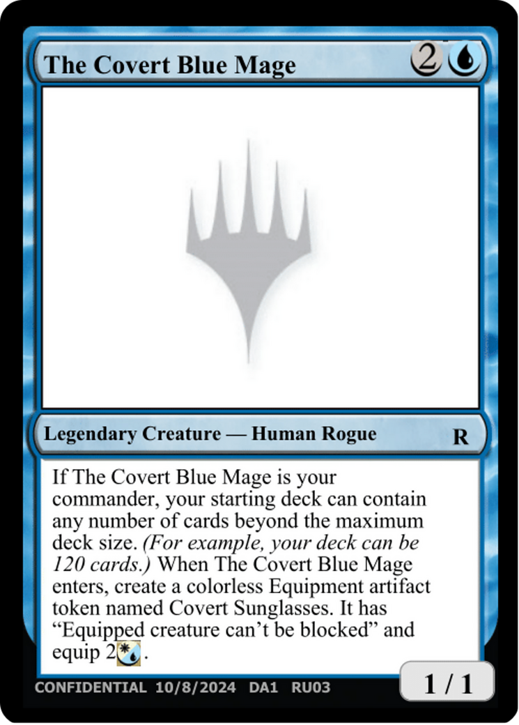 The Covert Blue Mage (DA1-RU03C) - Unknown Event