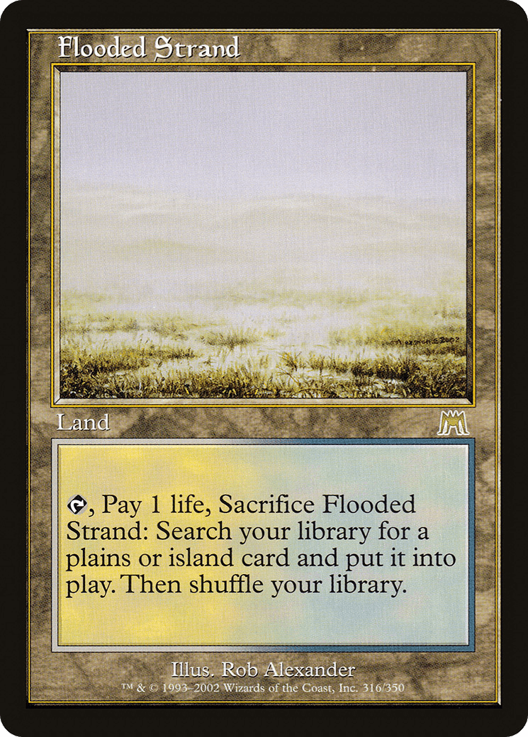 Flooded Strand [Onslaught] Foil
