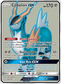 Cobalion GX 168/181 (SM - Team Up)  - Holofoil