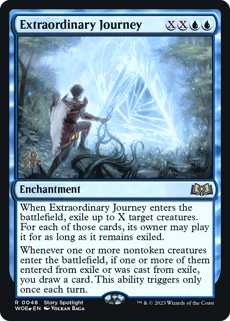Extraordinary Journey [Wilds of Eldraine Prerelease Promos]