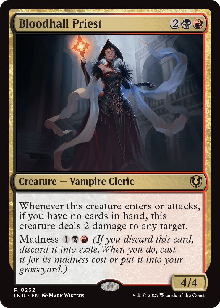 Bloodhall Priest (-232) [Innistrad Remastered]  Foil
