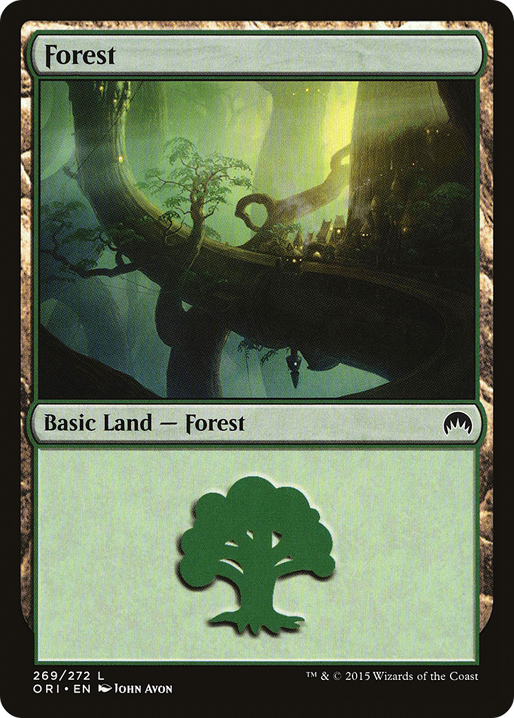 Forest (269) [Magic Origins] Foil