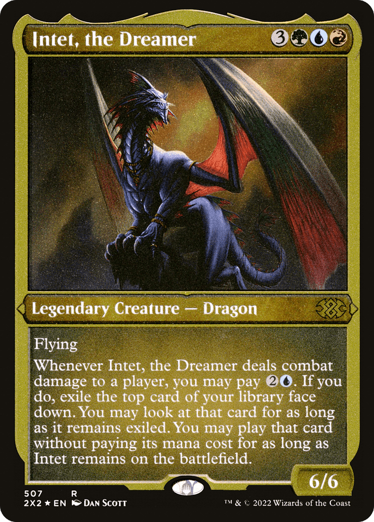 Intet, the Dreamer (Foil Etched) |  Foil (507) [Double Masters 2022]