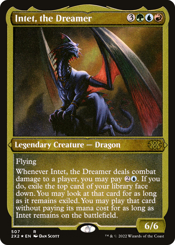 Intet, the Dreamer (Foil Etched) |  Foil (507) [Double Masters 2022]