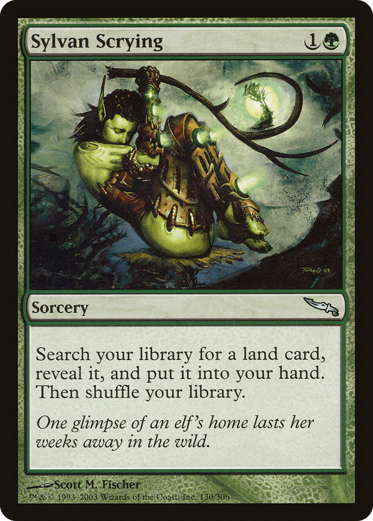 Sylvan Scrying [Mirrodin] Foil