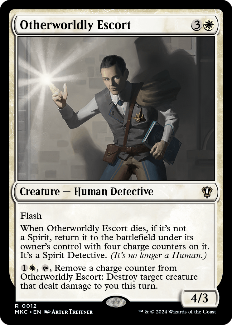 Otherworldly Escort [Murders at Karlov Manor Commander]