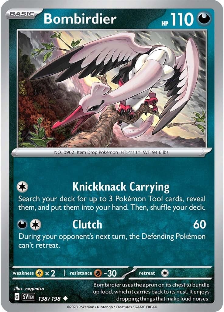Bombirdier 138/198 - SV01 Scarlet & Violet Base Set