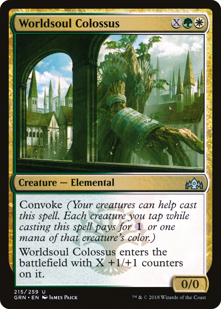Worldsoul Colossus [Guilds of Ravnica] Foil