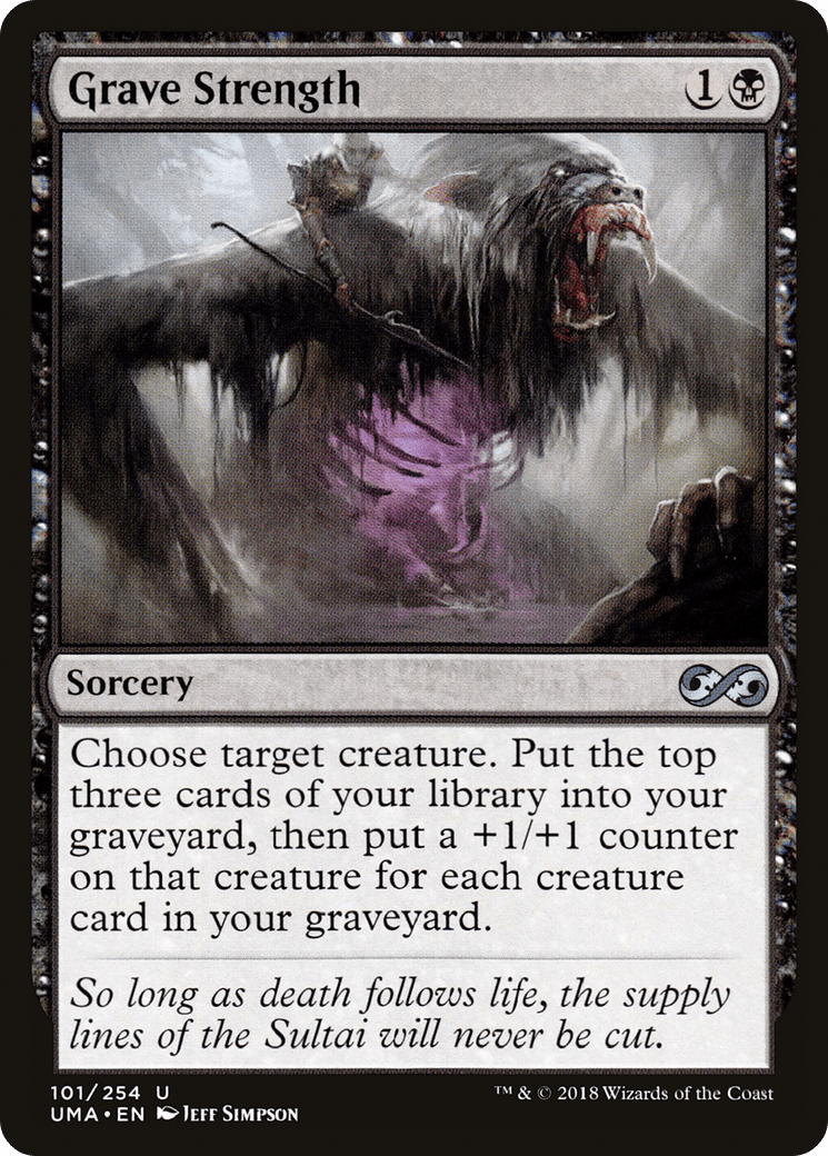 Grave Strength [Ultimate Masters] Foil