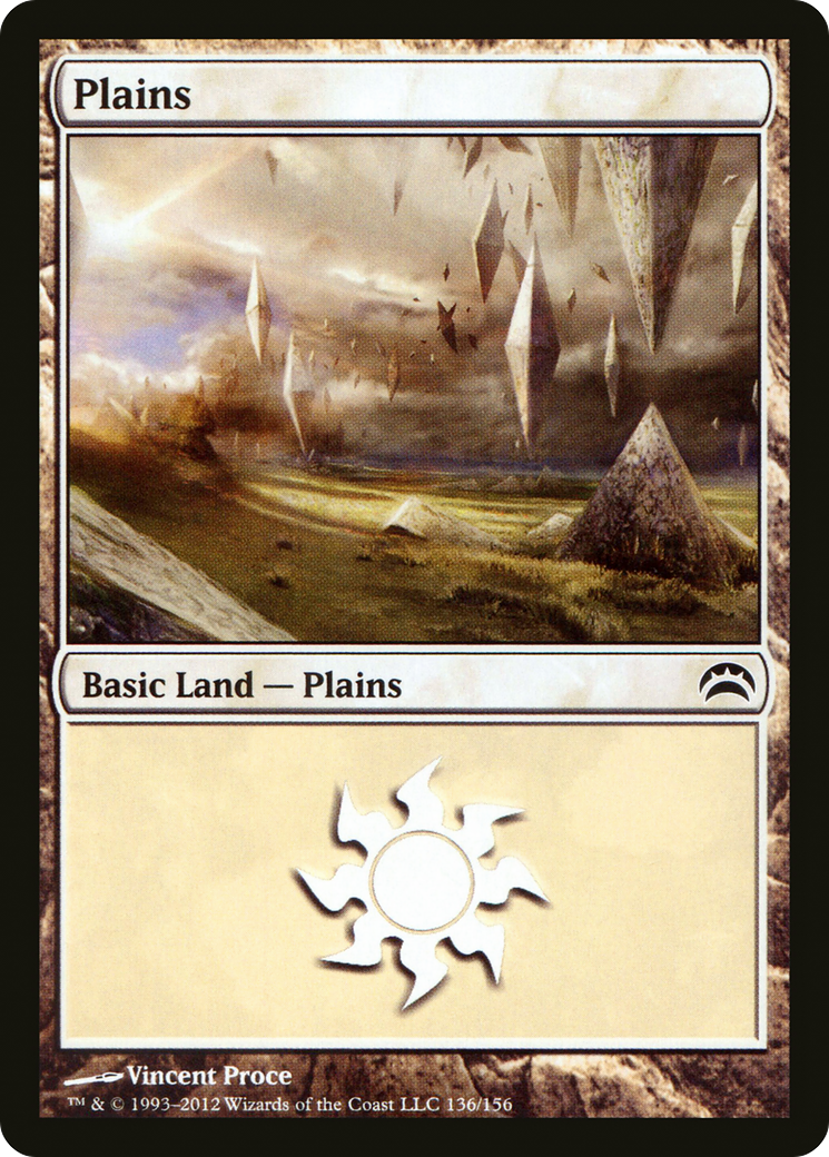 Plains (136) [Planechase 2012]  Foil