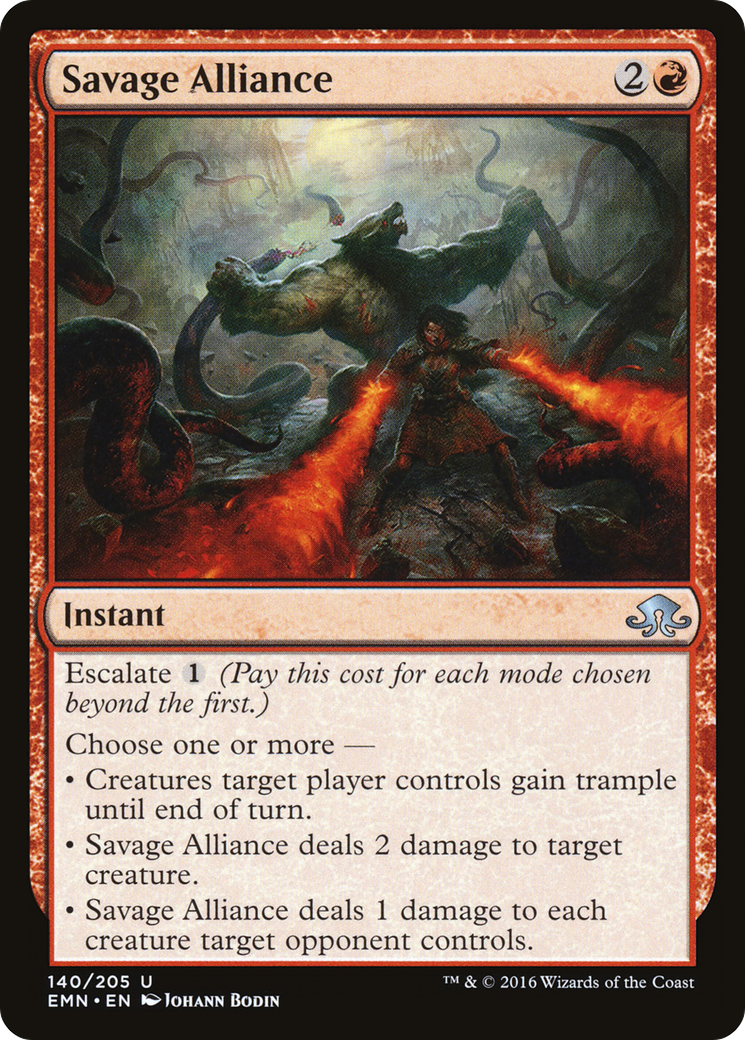 Savage Alliance [Eldritch Moon] Foil