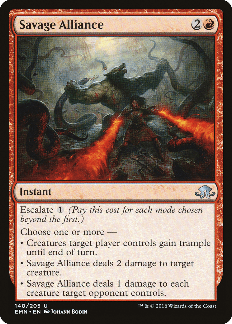 Savage Alliance [Eldritch Moon] Foil