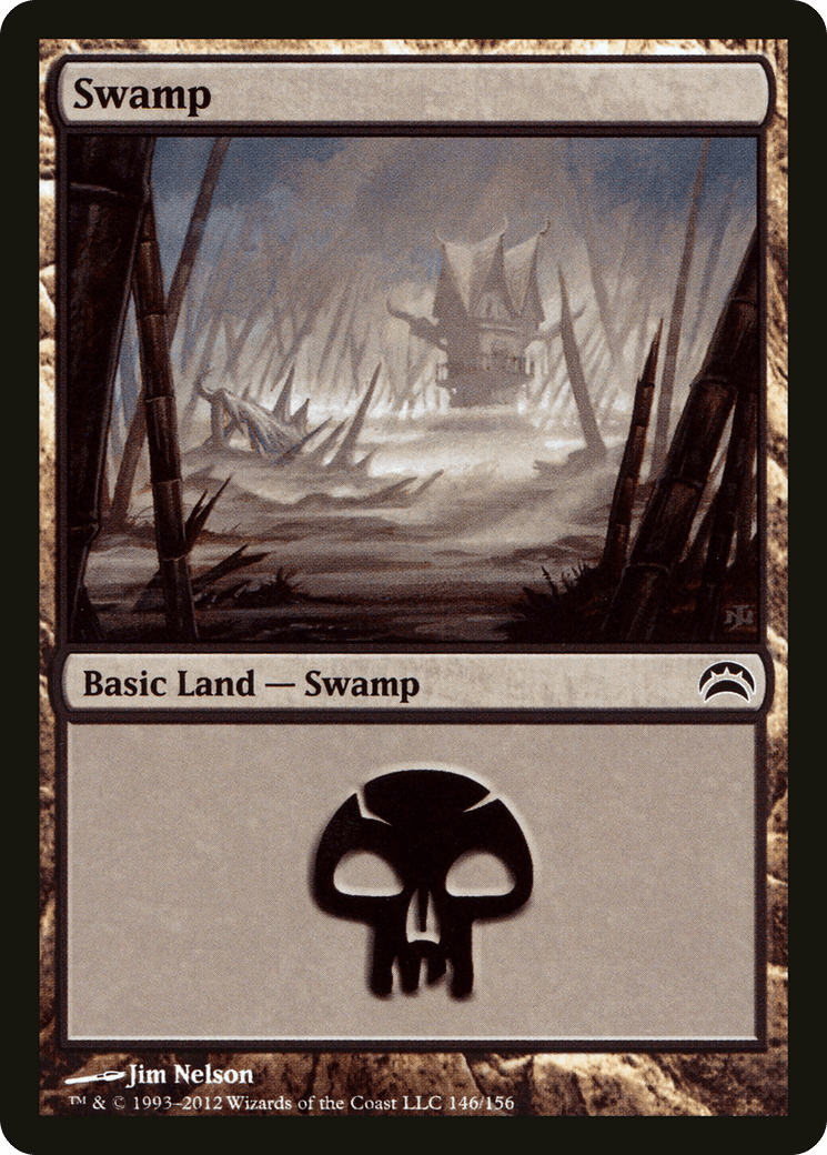 Swamp (146) [Planechase 2012]  Foil
