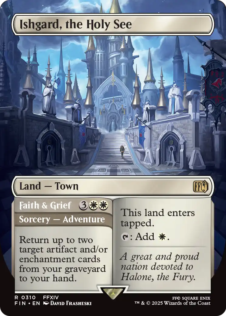 Ishgard, the Holy See (Borderless) (310) [FINAL FANTASY]