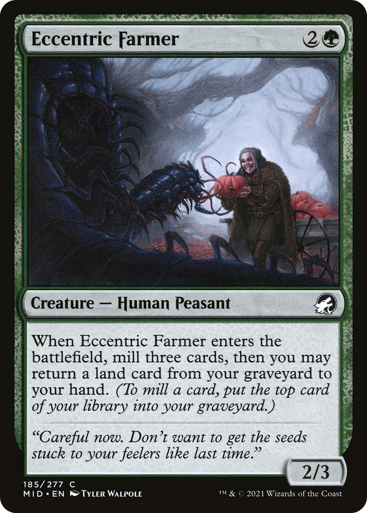 Eccentric Farmer [Innistrad: Midnight Hunt] Foil