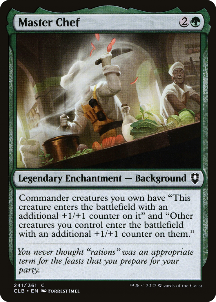 Master Chef [Commander Legends: Battle for Baldur's Gate] Foil