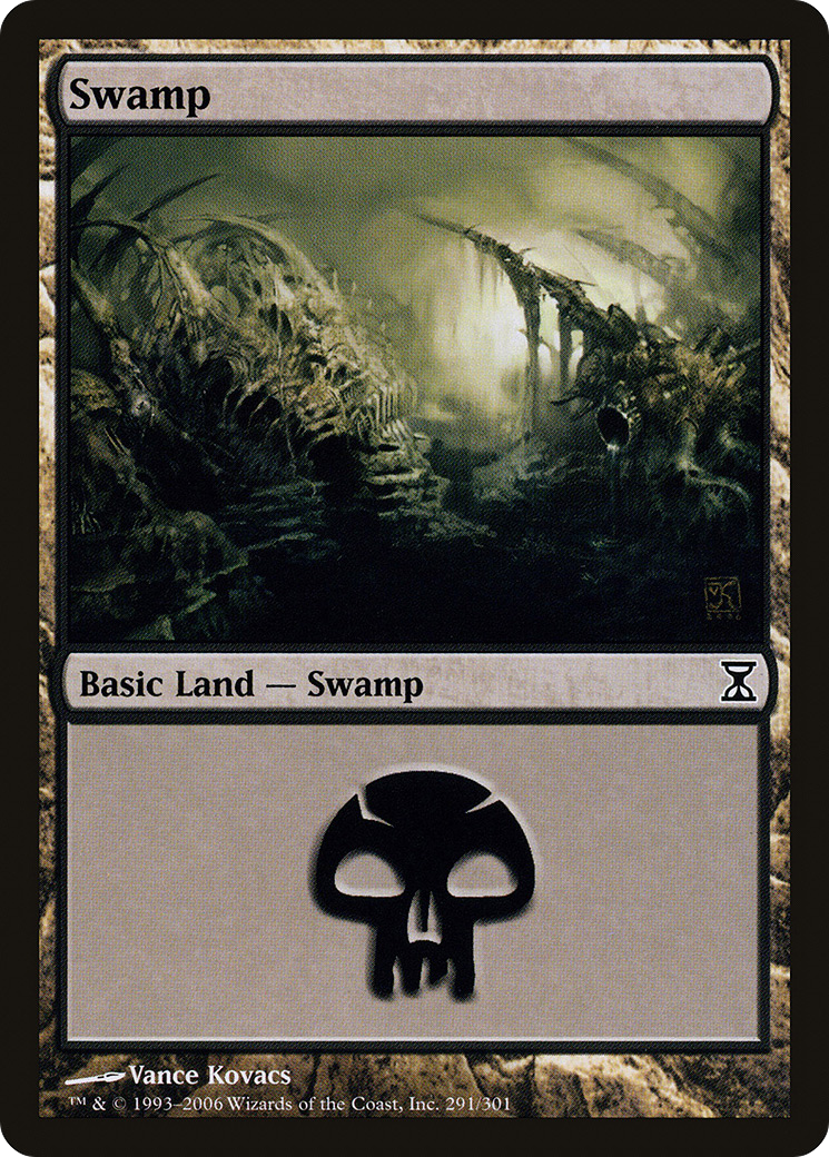 Swamp (291) [Time Spiral] Foil