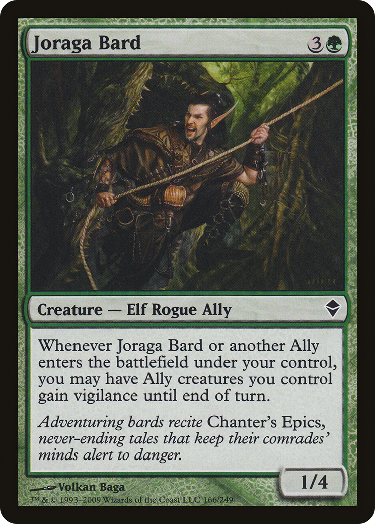 Joraga Bard [Zendikar] Foil
