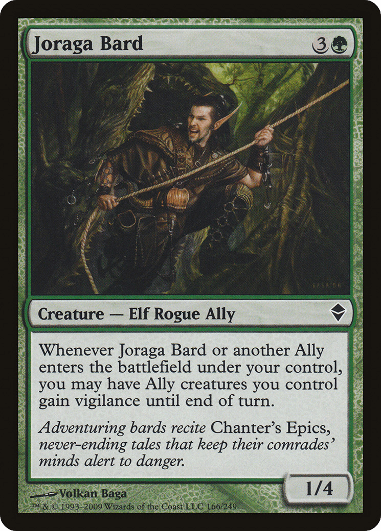 Joraga Bard [Zendikar] Foil