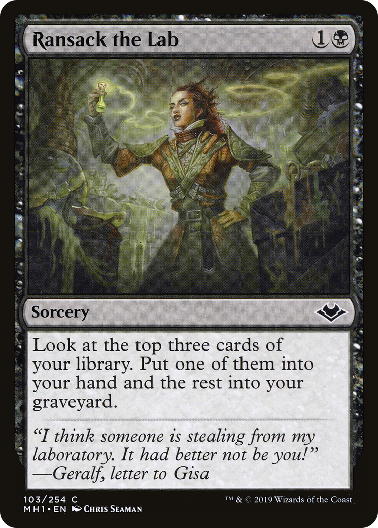 Ransack the Lab [Modern Horizons] Foil