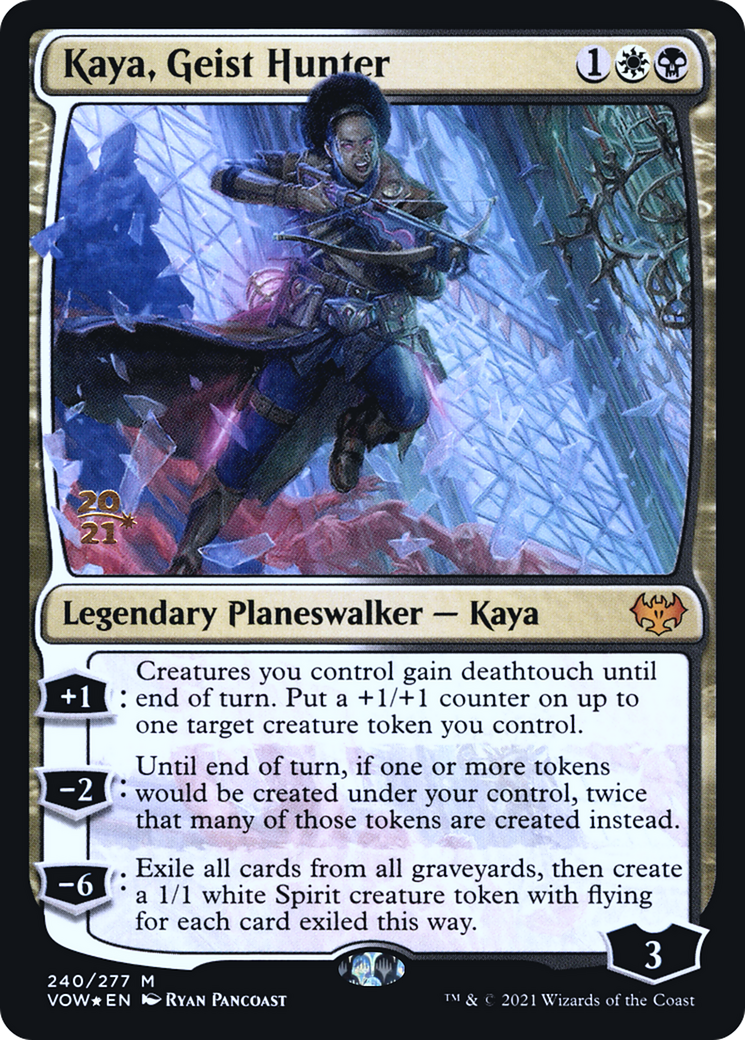 Kaya, Geist Hunter [Innistrad: Crimson Vow Prerelease Promos]