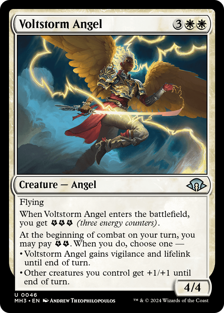 Voltstorm Angel [Modern Horizons 3] Foil