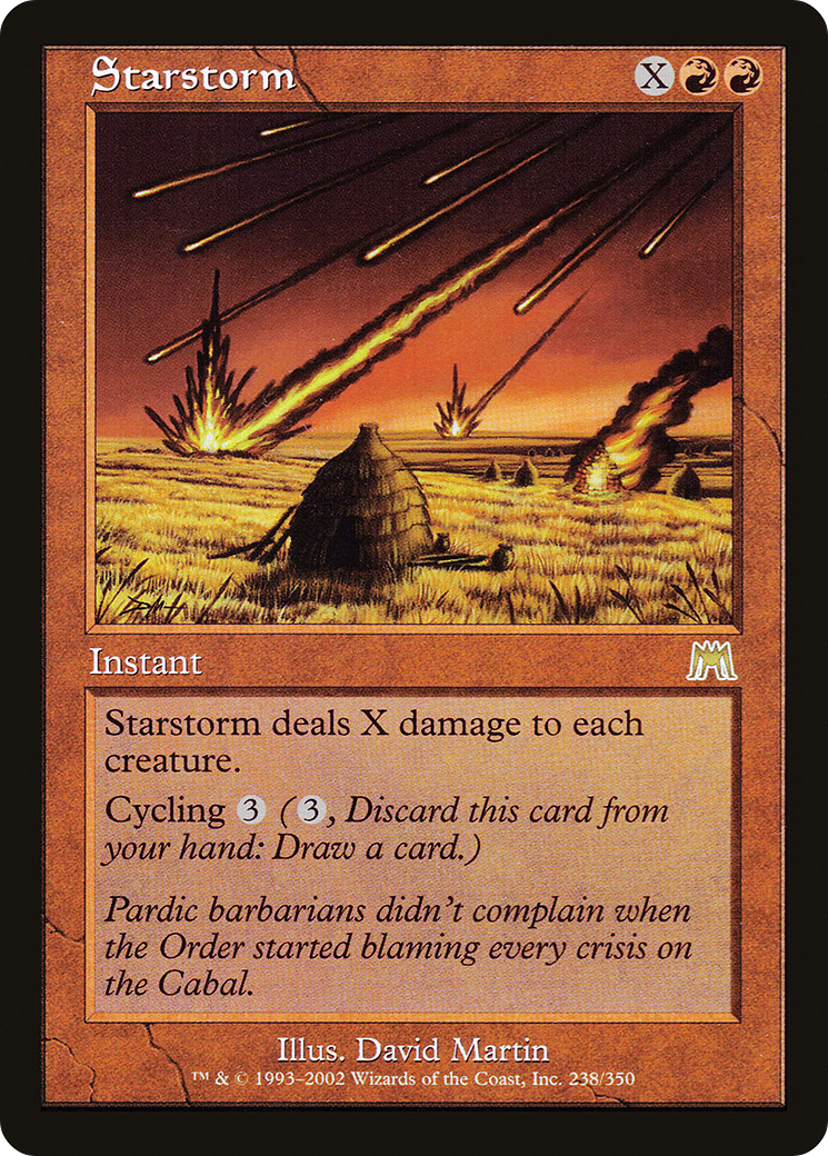 Starstorm [Onslaught] Foil