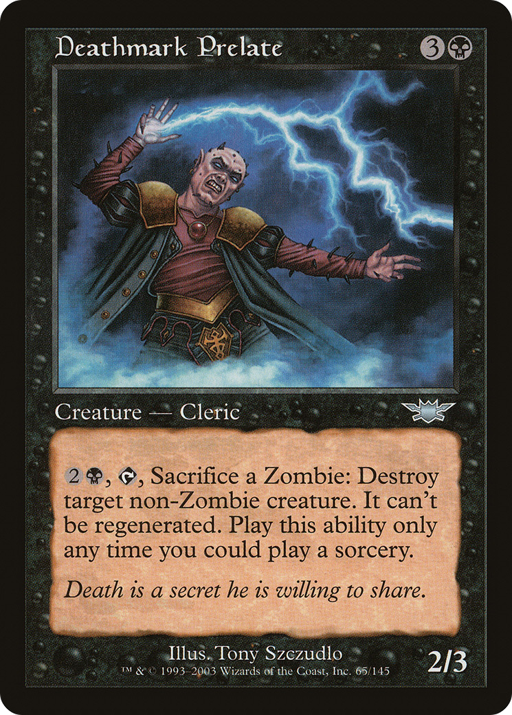 Deathmark Prelate [Legions] Foil
