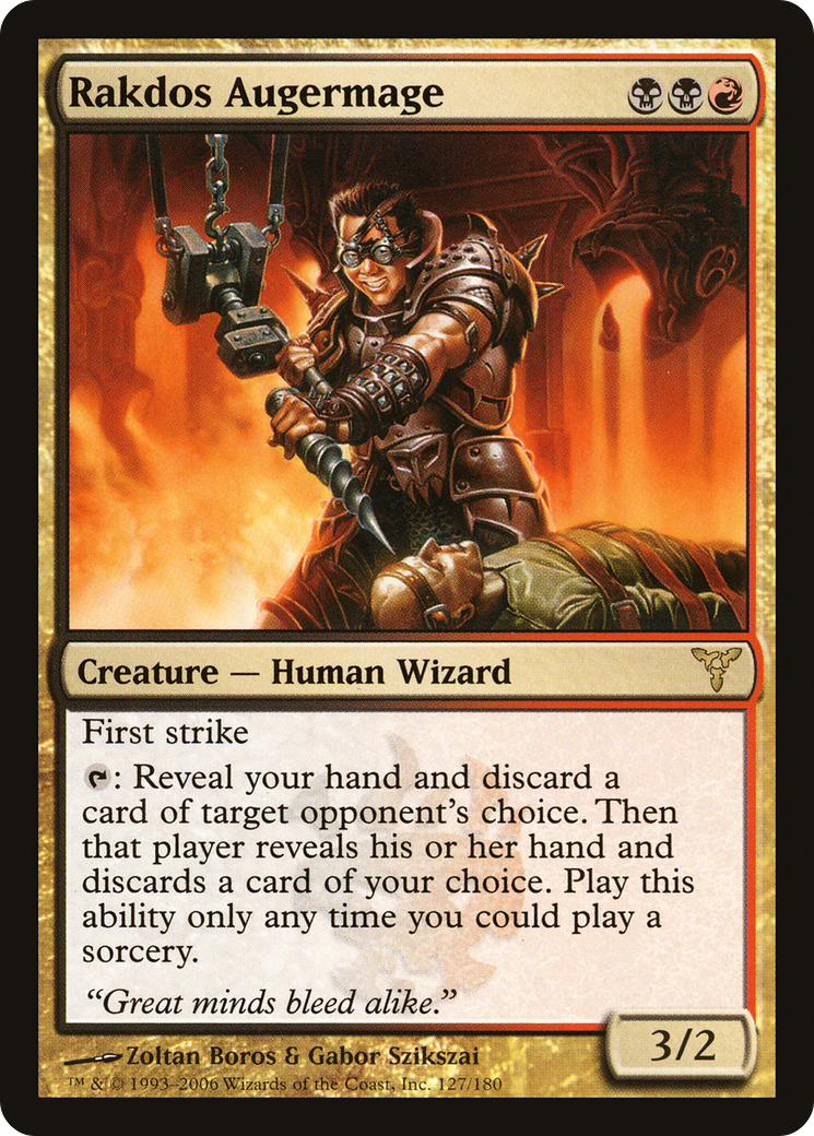 Rakdos Augermage [Dissension] Foil