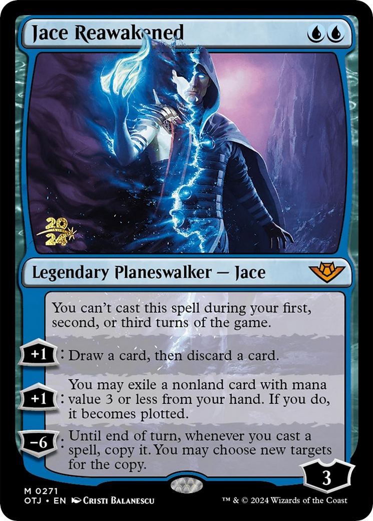 Jace Reawakened [Outlaws of Thunder Junction Prerelease Promos]