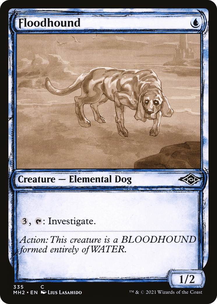 Floodhound (Sketch) [Modern Horizons 2] Foil