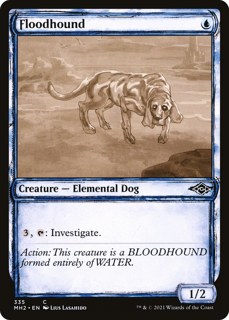 Floodhound (Sketch) [Modern Horizons 2] Foil