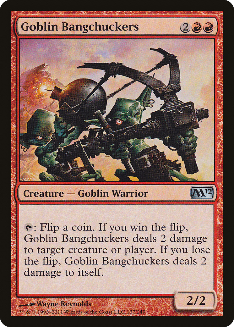 Goblin Bangchuckers [Magic 2012] Foil