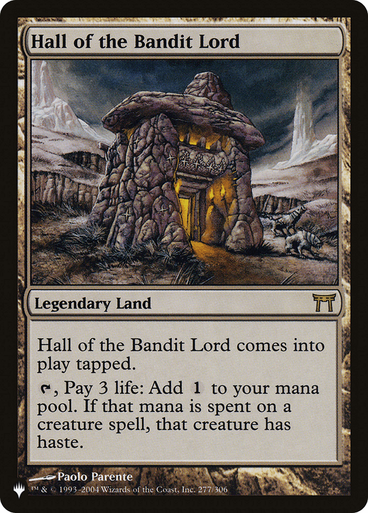 Hall of the Bandit Lord |  (CHK-277) [The List]